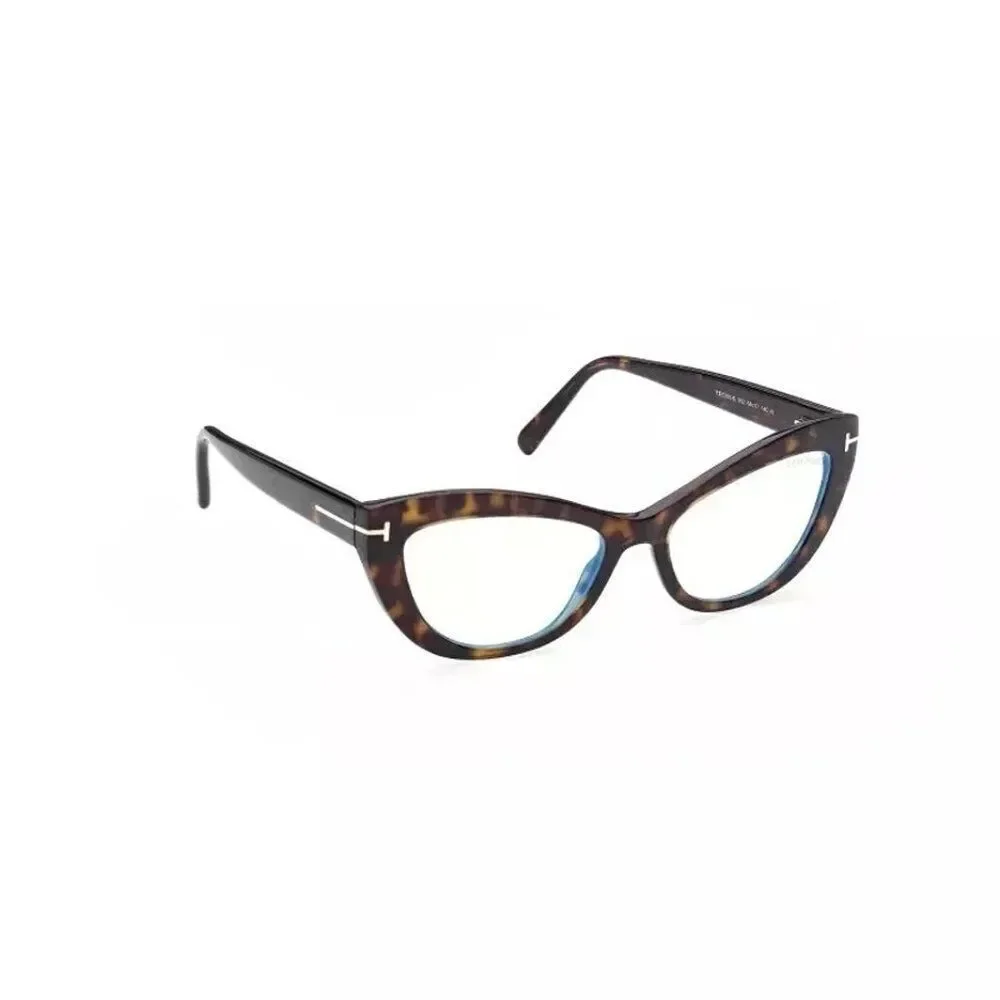 New Authentic Tom Ford FT5765-B-052-54 Cat Eye Eyeglasses
